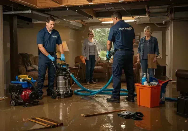 Basement Water Extraction and Removal Techniques process in Hobart, IN